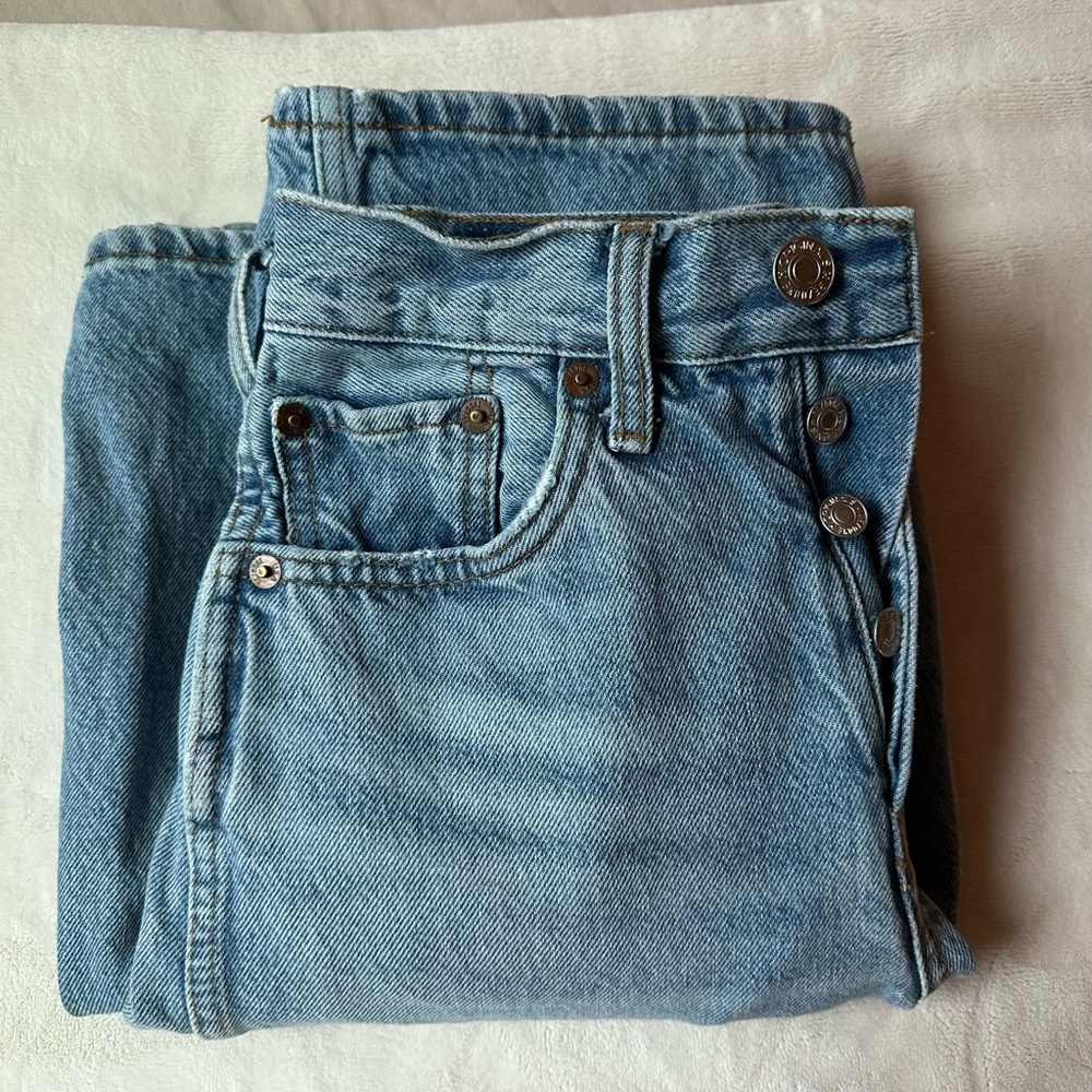 RE/DONE straight leg jeans
